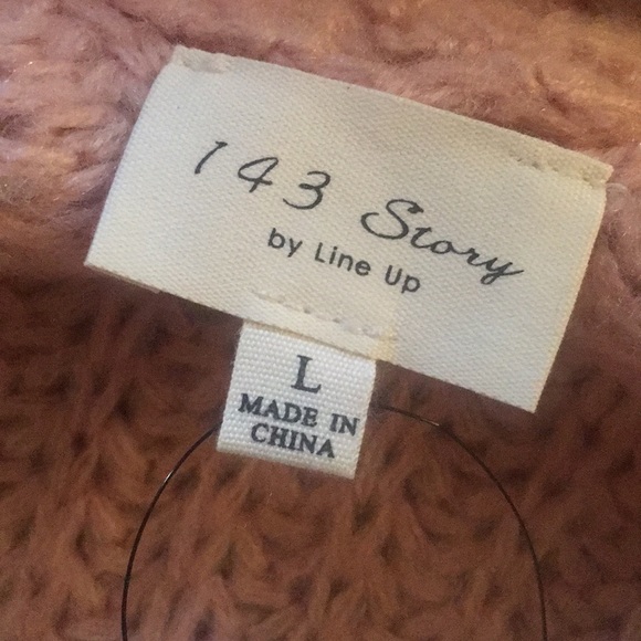 Chunky Knit Oversized Peach Sweater Cardigan ❤️ - Picture 7 of 15